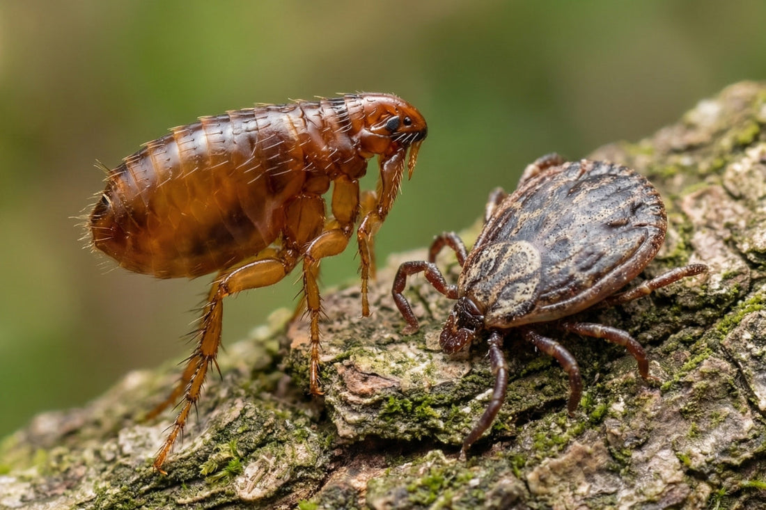 Are Fleas and Ticks the Same?