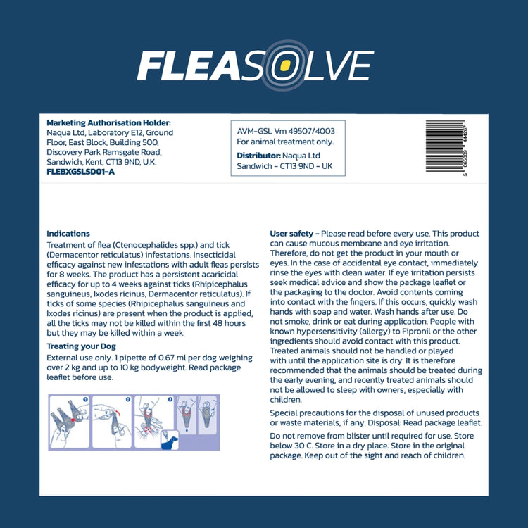 Small Dog Flea Treatment